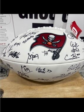 Tampa Bay Buccaneers 2025/2026  Season Signed Football Various Players